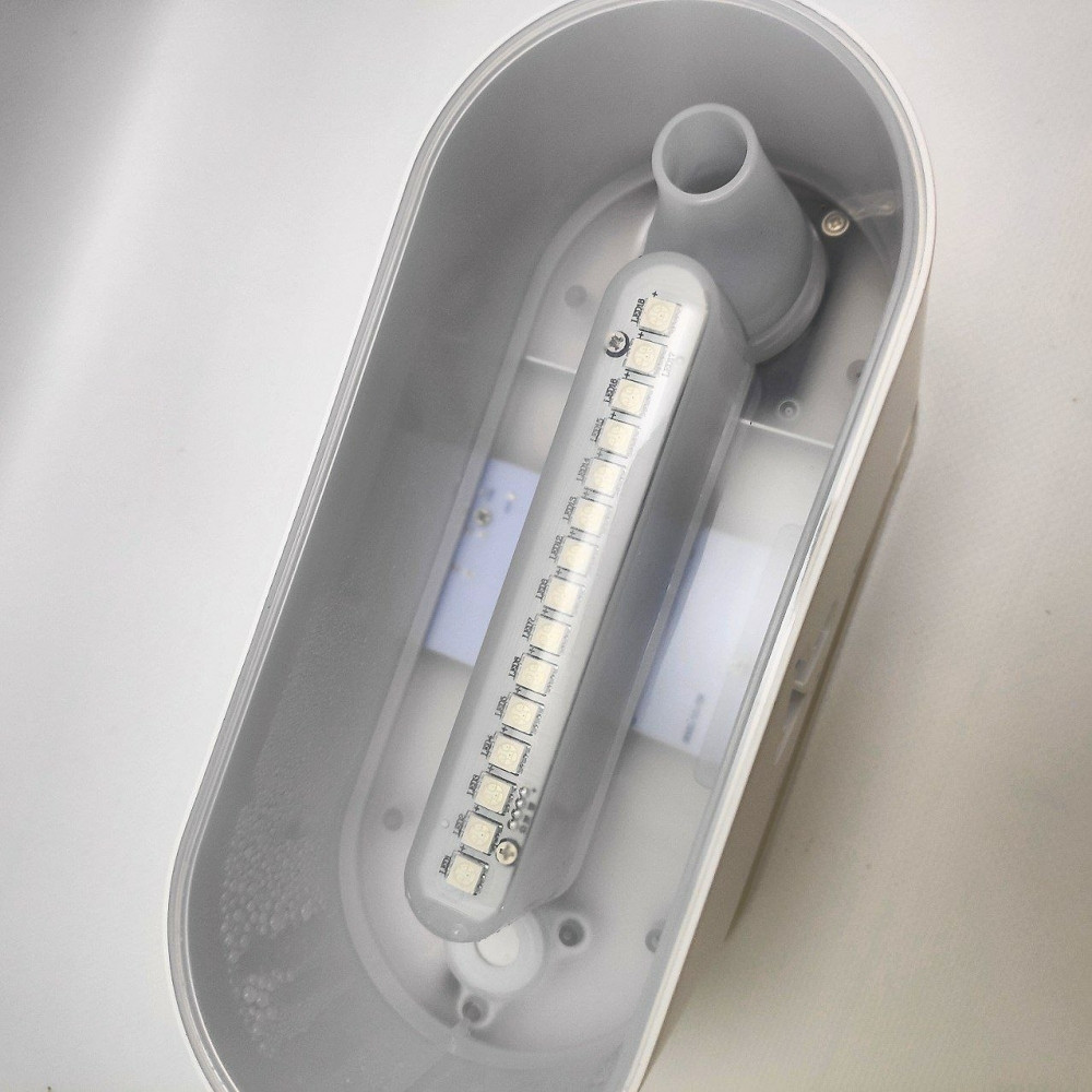 Аромадиффузор - ночник с эффектом камина Aroma Diffuser Touch Panel Version (4 вида подсветки, камни из - фото 3 - id-p215117046