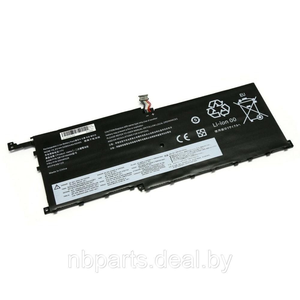 Аккумулятор (батарея) для ноутбука Lenovo ThinkPad X1 Carbon Gen4 15.2V 3290mAh OEM 00HW028 - фото 1 - id-p201462562