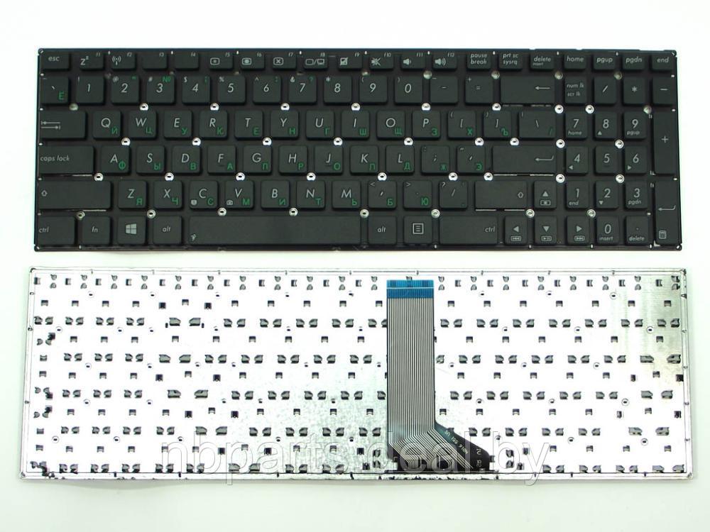 Клавиатура для ноутбука ASUS X551CA X551MA чёрная, RU - фото 1 - id-p194502349
