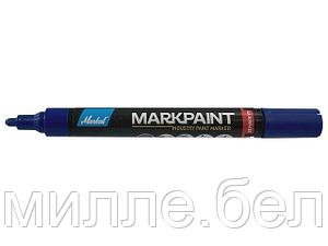 Маркер промышл. перманентный на основе жидк. краски MARKAL MARKPAINT СИНИЙ (Толщина линии 2 мм. Цвет синий)