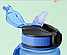 Бутылка для воды 1000 мл. с клапаном и разметкой / Двухцветная бутылка для воды и других напитков, фото 10