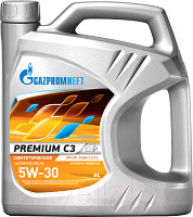 Моторное масло Gazpromneft Premium C3 5W30 / 253142230