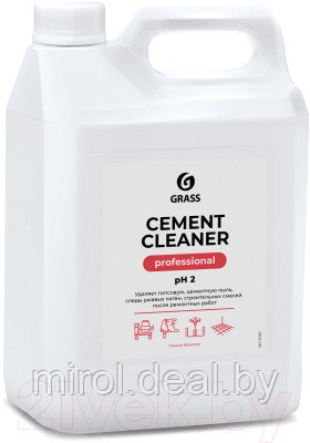 Средство для очистки после ремонта Grass Cement Cleaner / 125305 - фото 1 - id-p215123727