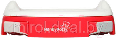 Дорожный горшок Roxy-Kids HandyPotty дорожный / HP-250R - фото 4 - id-p215125884