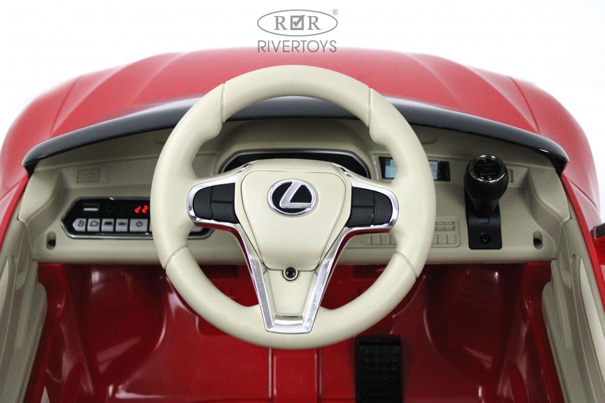 Детский электромобиль Lexus LC 500 (JE1618) красный - фото 4 - id-p215132402