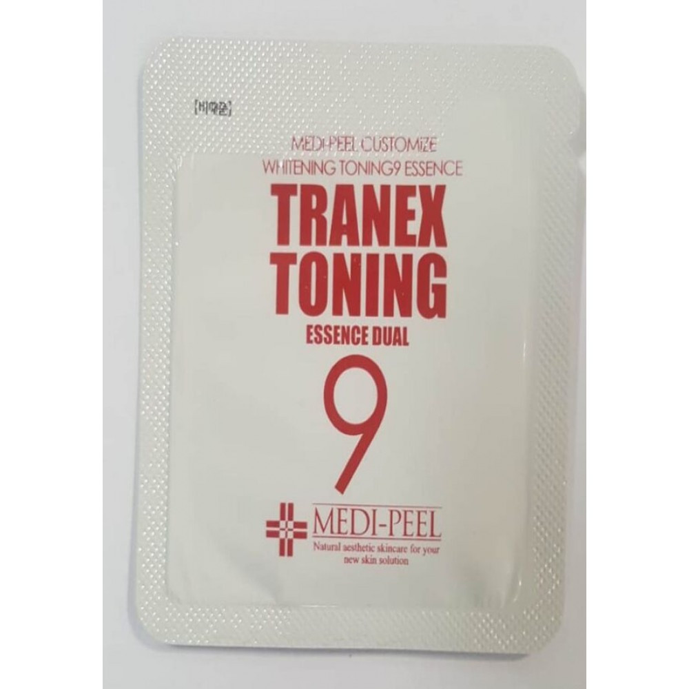 ПРОБНИК Интенсивная осветляющая эссенция для лица MEDI-PEEL Tranex Toning 9 Essence Dual 1.5 МЛ