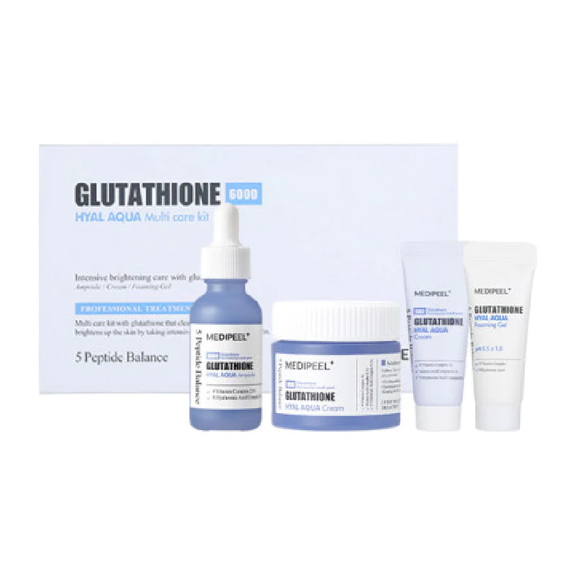 Medi-Peel Glutathione Hyal Aqua Multi Care Kit Увлажняющий-набор для сияния и выравнивания тона 50ml+30ml+30ml
