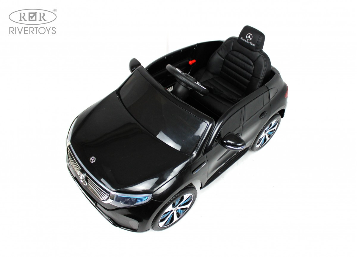 Детский электромобиль Mercedes-Benz EQC 400 (HL378) черный - фото 2 - id-p215132508
