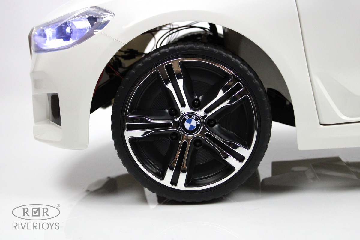 Детский электромобиль BMW6 GT (JJ2164) белый - фото 7 - id-p215132536