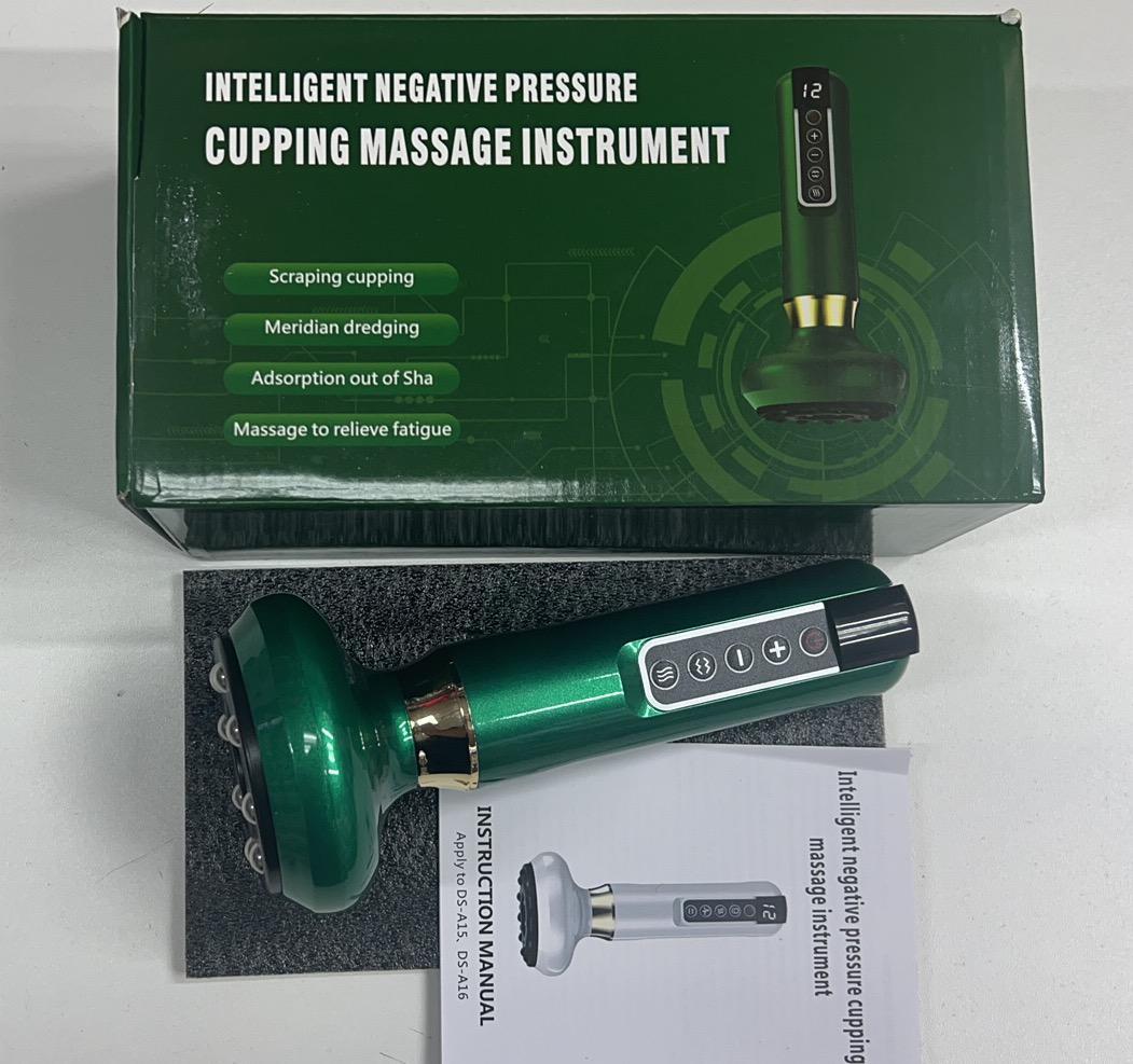 Вакуумный антицеллюлитный массажер для тела Intellegent negative pressure cupping massage instrument - фото 10 - id-p215132542