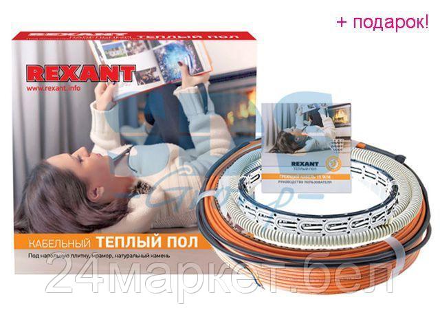 REXANT Россия Теплый пол RND -40-600 ( 3,7-5,0м2, 600Вт, 40м, двужильн, S обогрев) REXANT (Теплый пол RND