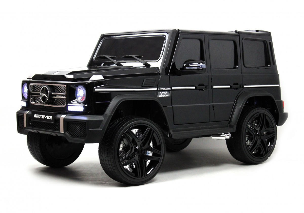 Детский электромобиль Мercedes-Benz AMG G65 4WD черный глянец - фото 1 - id-p215135804