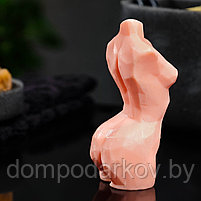 Фигурное мыло "Торс женский хрусталь" телесное, 115г, фото 3