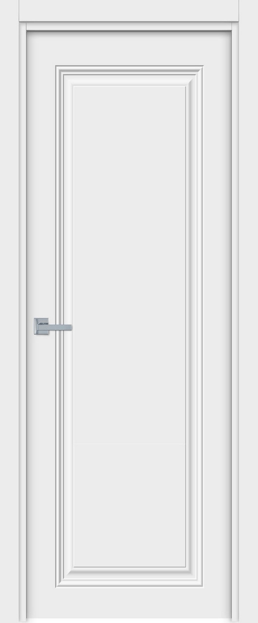Современные двери Аляска ПГ 800 белый шелк