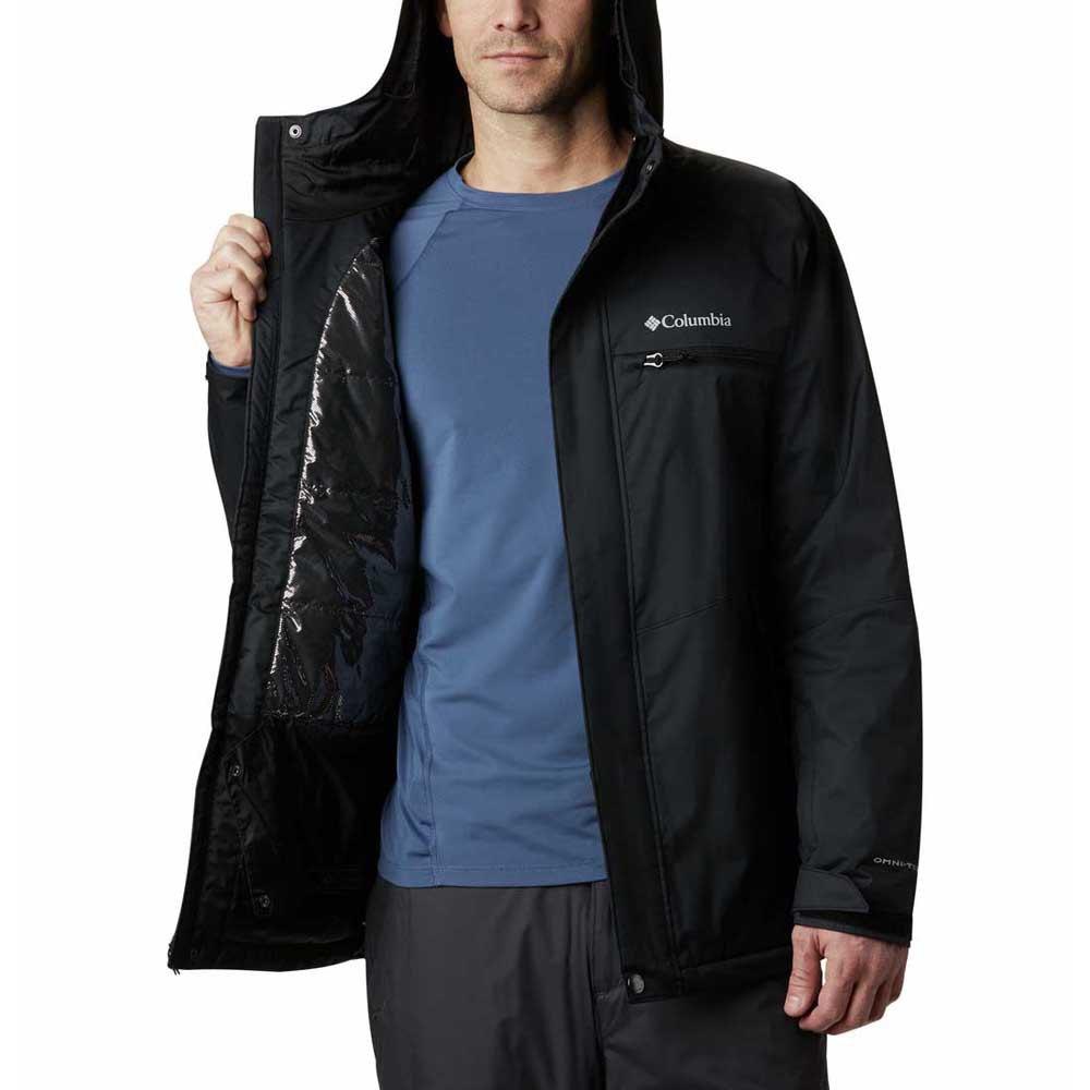 Куртка мужская горнолыжная Columbia Valley Point Jacket черный 1909951-010 - фото 4 - id-p215064643
