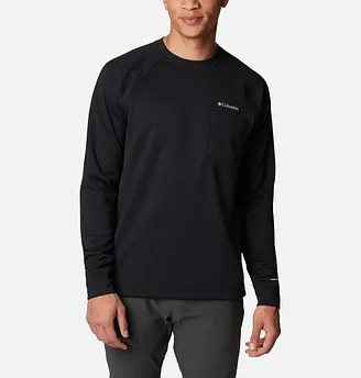 Джемпер мужской Columbia Black Mesa™ Waffle Knit Crew черный 2054781-010