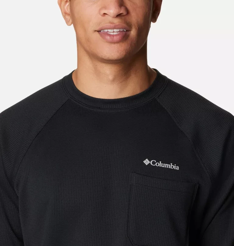 Джемпер мужской Columbia Black Mesa Waffle Knit Crew черный 2054781-010 - фото 4 - id-p215064760