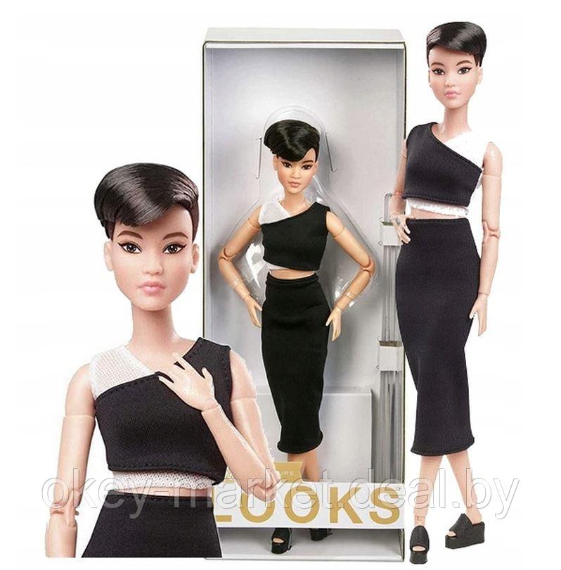 Кукла Barbie Looks Брюнетка с короткой стрижкой GXB29 - фото 1 - id-p215137637
