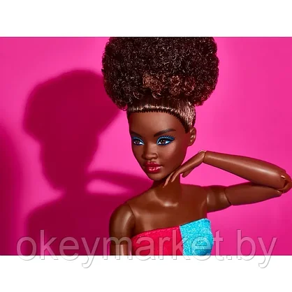 Кукла Mattel Barbie Looks фирменный стиль HJW81, фото 3