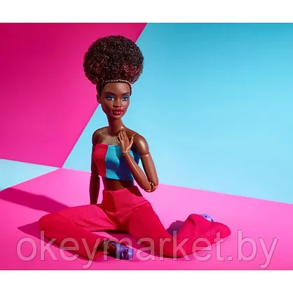 Кукла Mattel Barbie Looks фирменный стиль HJW81, фото 2
