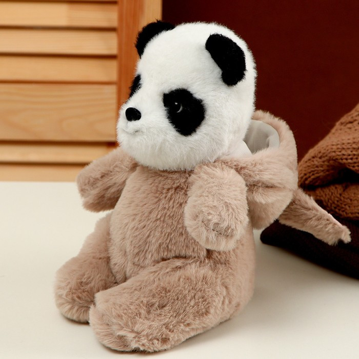 Мягкая игрушка «Панда» в костюме зайки, 25 см - фото 3 - id-p215138186