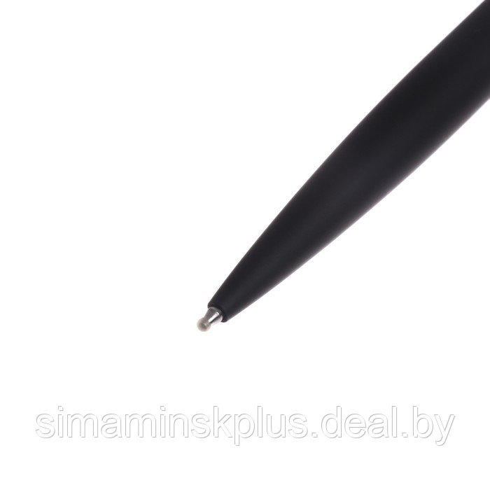 Ручка шариковая поворотная, 1.0 мм, Bruno Visconti VERONA, стержень синий, чёрный металлический корпус, в - фото 8 - id-p215140672