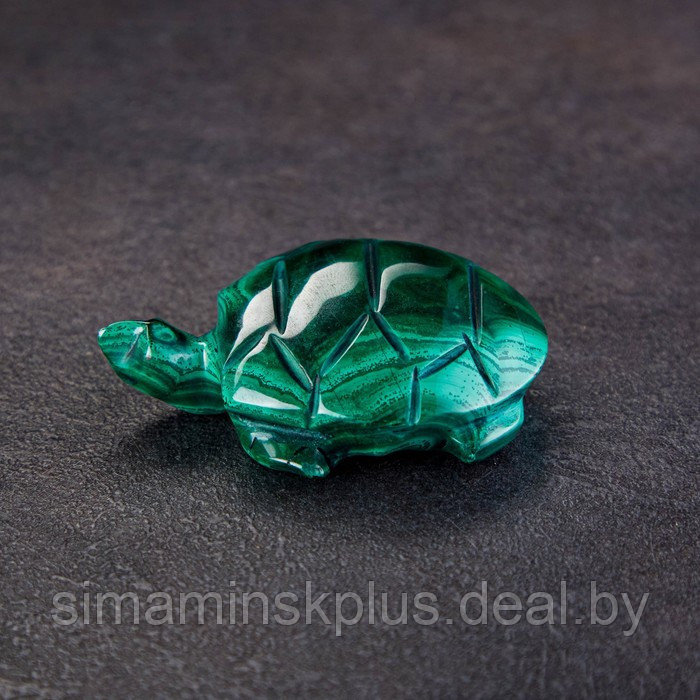 Сувенир "Черепаха", натуральный малахит - фото 2 - id-p215140694