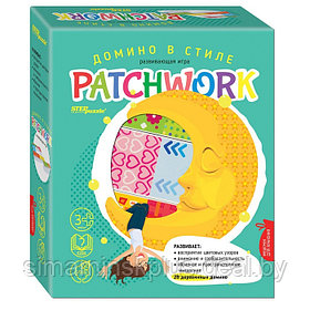 Развивающая игра из дерева «Домино в стиле patchwork»