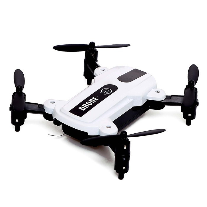Квадрокоптер FLASH DRONE, камера 480P, Wi-Fi, с сумкой, цвет белый - фото 3 - id-p215141032