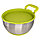 Миска для смешивания с крышкой Oursson, цвет зелёное яблоко, 2.8 л, фото 2
