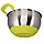 Миска для смешивания с крышкой Oursson, цвет зелёное яблоко, 2.8 л, фото 3