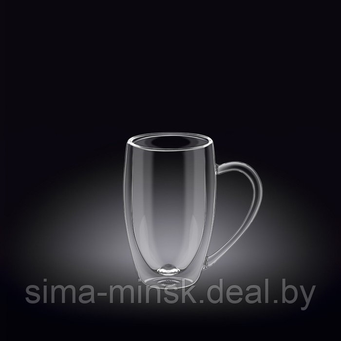 Чашка с двойными стенками Wilmax, 150 мл - фото 1 - id-p215142380