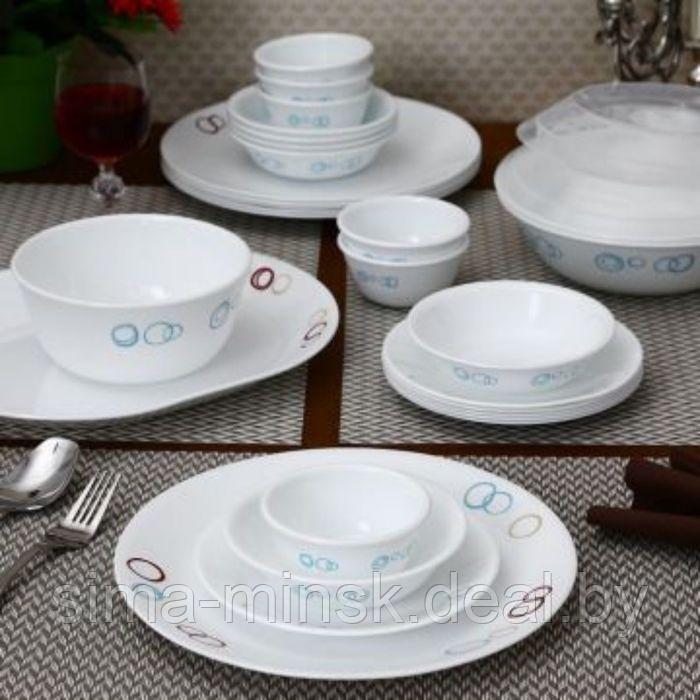 Набор посуды Circles, 12 предметов - фото 2 - id-p215141722