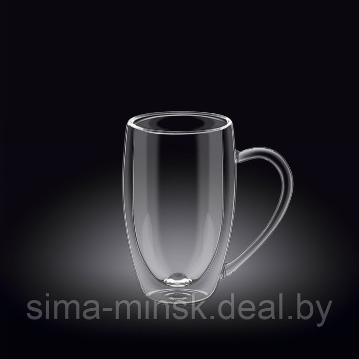 Чашка с двойными стенками Wilmax, 250 мл