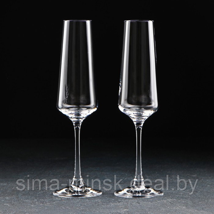 Набор бокалов для шампанского Corvus, 160 мл, 2 шт - фото 1 - id-p215141755