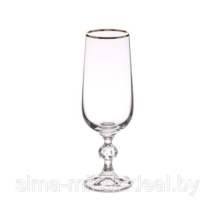 Набор бокалов для шампанского «Клаудия», 180 мл, 6 шт. - фото 2 - id-p215141816