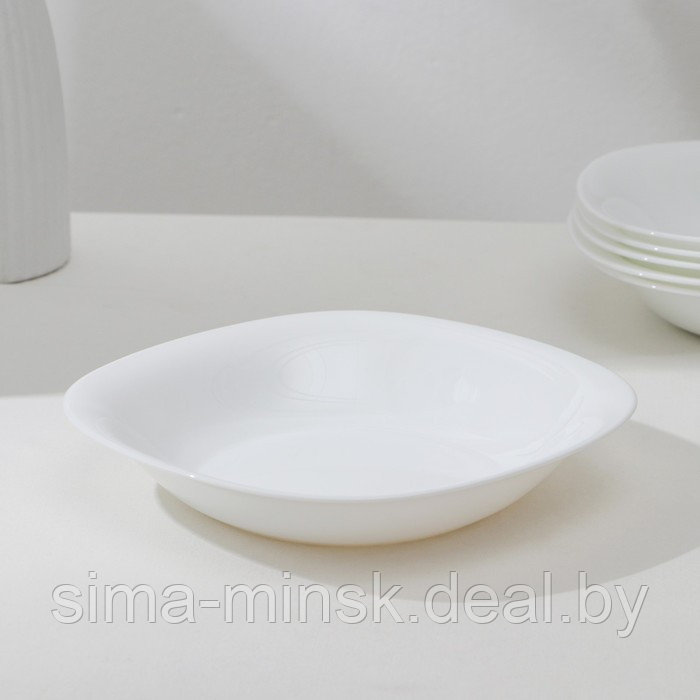 Сервиз столовый Luminarc Carine, стеклокерамика, 19 предметов, цвет белый - фото 5 - id-p215142470