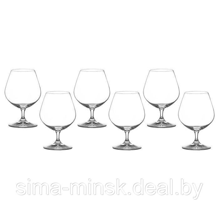 Набор бокалов для бренди «Лара», 400 мл, 6 шт. - фото 1 - id-p215141821