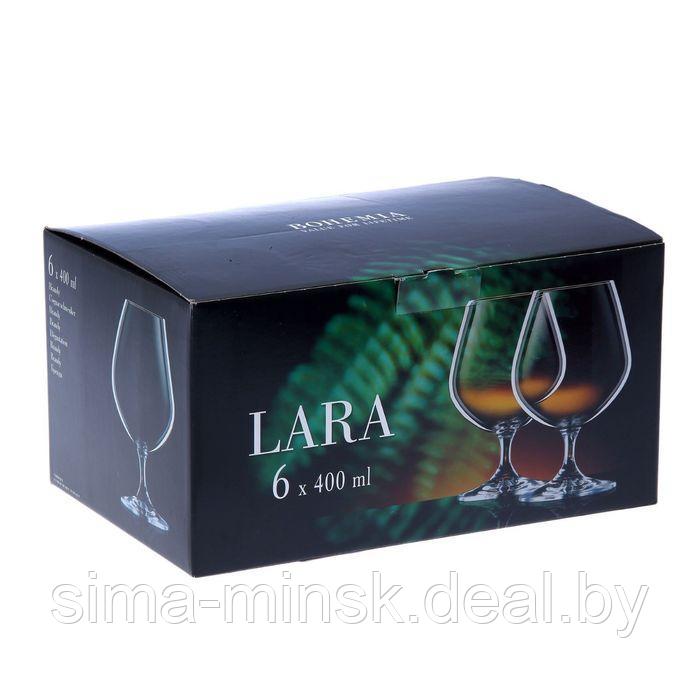 Набор бокалов для бренди «Лара», 400 мл, 6 шт. - фото 3 - id-p215141821
