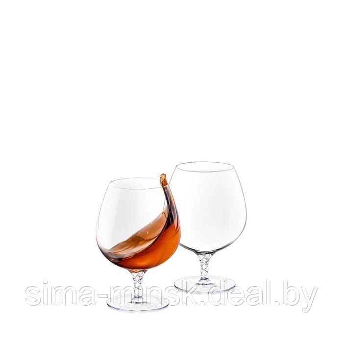 Набор бокалов для коньяка Wilmax Julia, 550 мл, 2 шт - фото 3 - id-p215141828