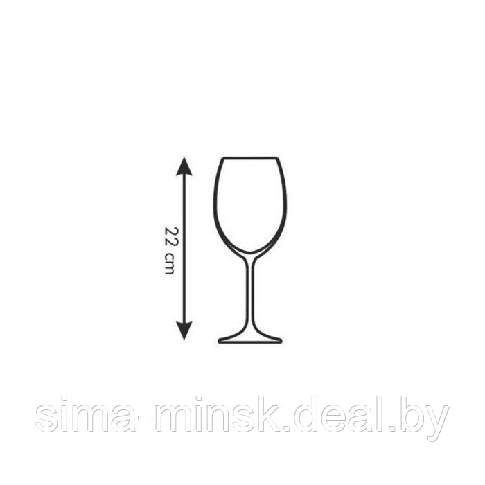 Набор бокалов для вина Tescoma Charlie, 450 мл, 6 шт - фото 2 - id-p215141874