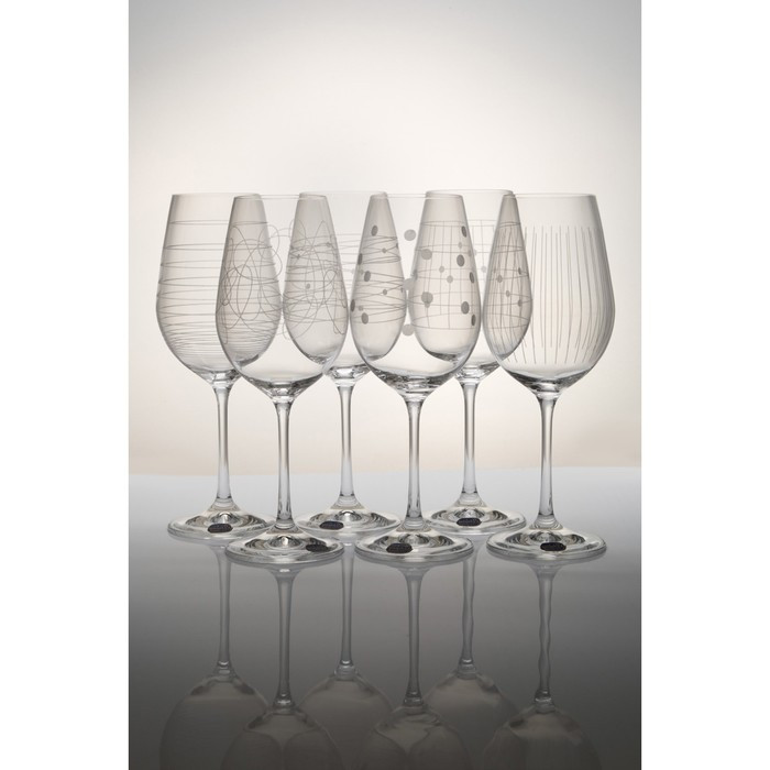 Набор бокалов для вина "Виола Elements", 450 мл, 6шт - фото 2 - id-p215143206