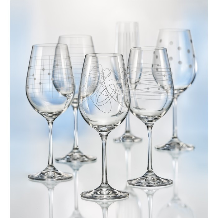 Набор бокалов для вина "Виола Elements", 450 мл, 6шт - фото 4 - id-p215143206