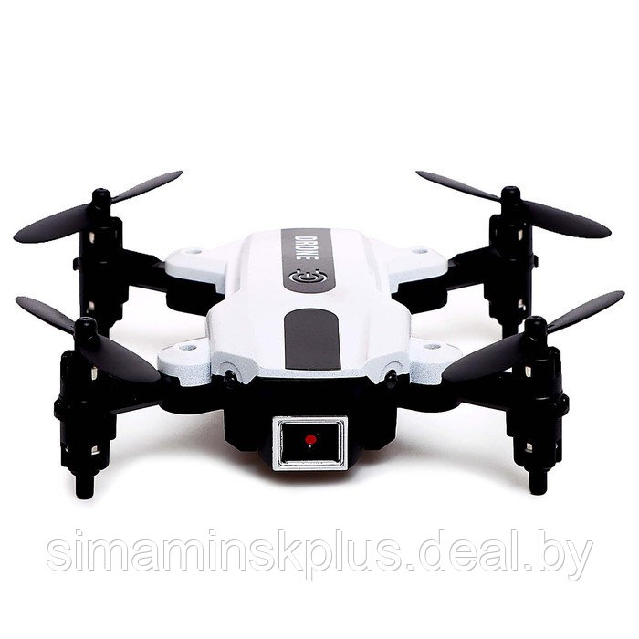 Квадрокоптер FLASH DRONE, камера 480P, Wi-Fi, с сумкой, цвет белый - фото 2 - id-p215143488