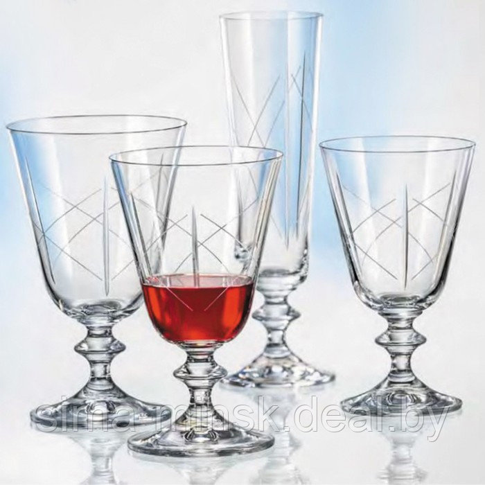 Набор бокалов для шампанского «Белла», 205 мл, 6 шт. - фото 2 - id-p215141907