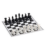 Настольная игра 6 в 1 "В дорогу": шахматы, лото, домино, шашки, карты 54 шт, кости, фото 2