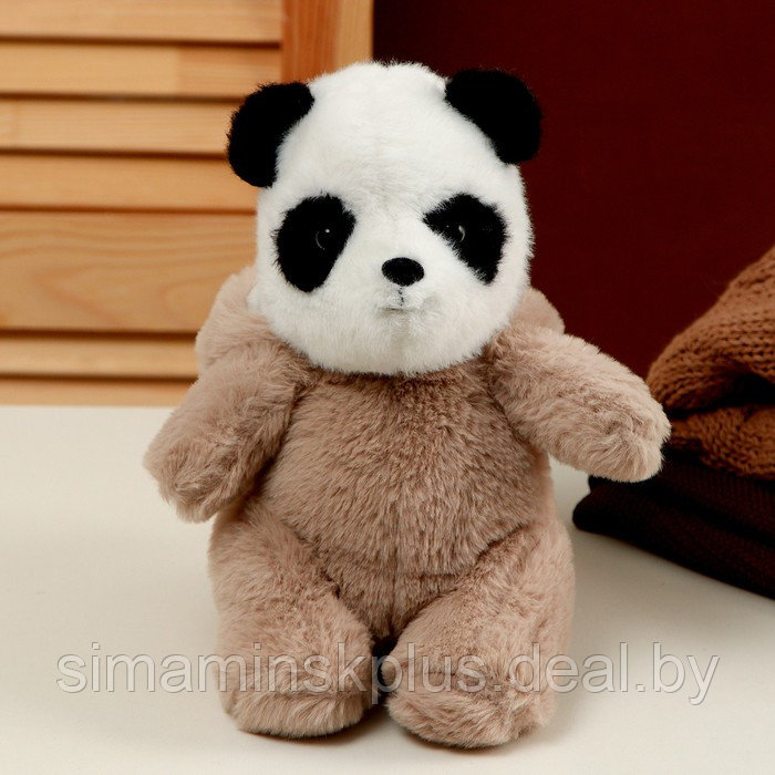Мягкая игрушка «Панда» в костюме зайки, 25 см - фото 1 - id-p215143596