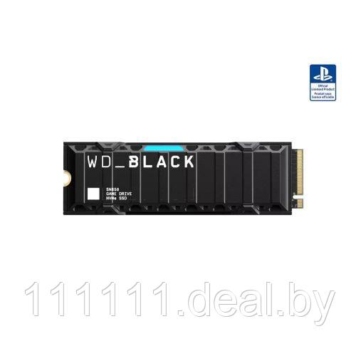Накопитель для приставок PS5 SSD WD Black SN850 1TB / Дополнительная память ПС5 PlayStation 5 1TB