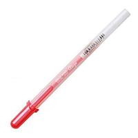 Ручка гелевая "Gelly Roll Glaze", 0.6 мм, прозрачный, стерж. красный