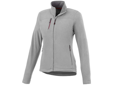 Женская микрофлисовая куртка Pitch, серый, фото 2